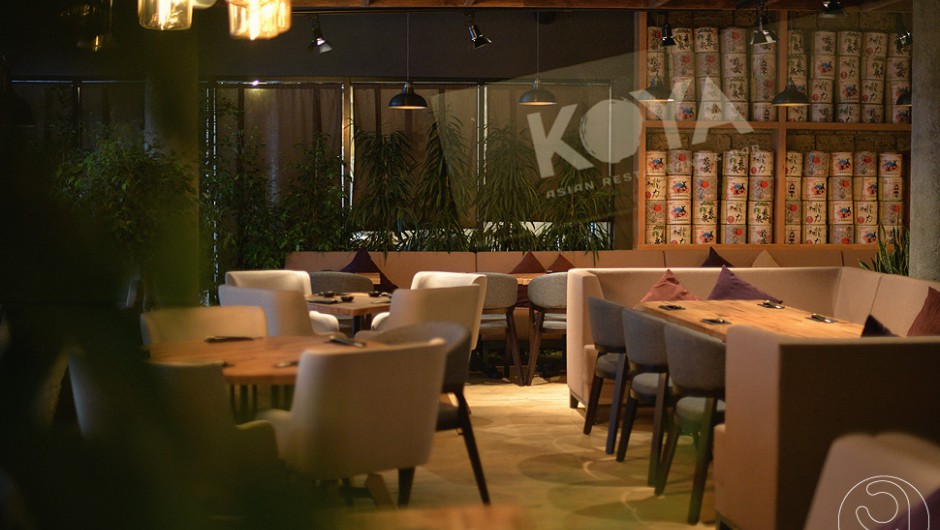 Дизайн ресторана Ресторан Koya в Арене г. Киев