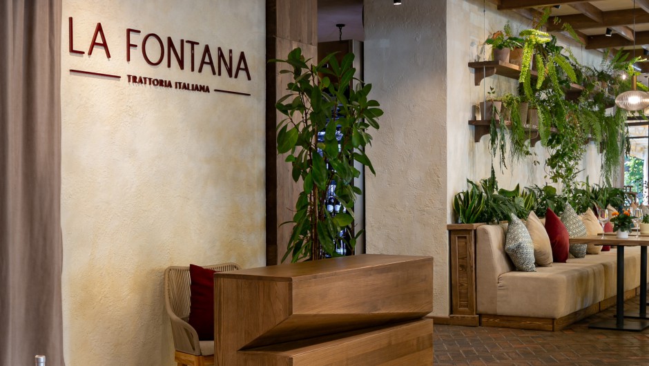 Дизайн ресторана Ресторан La Fontana